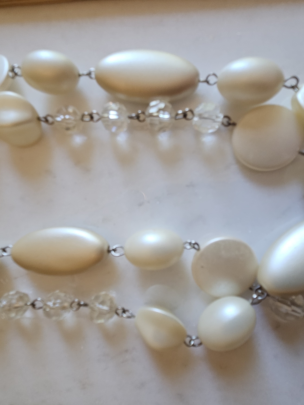 Classic Ivory Bead Necklace - Timeless Womens Jewelry